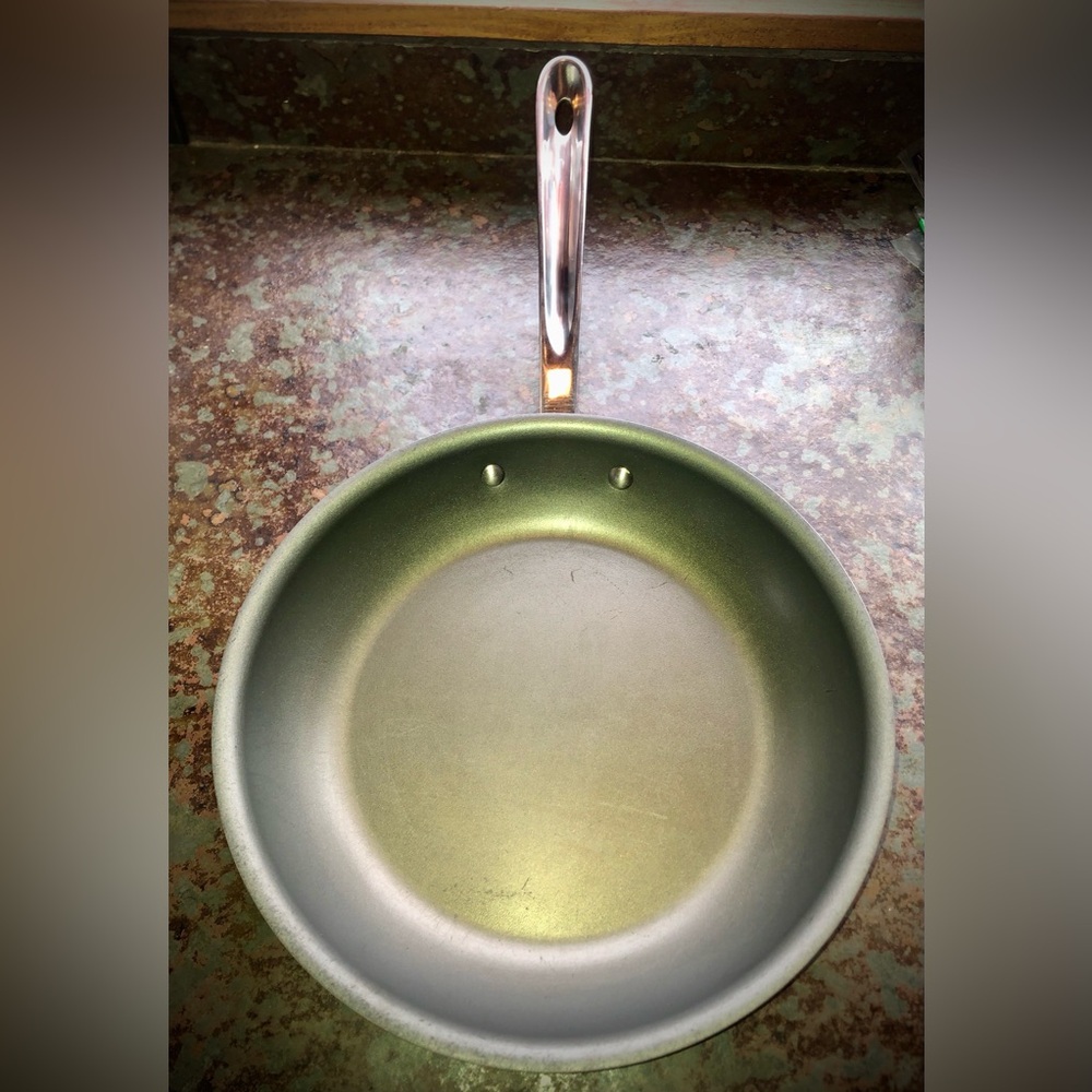 All-Clad D5® Stainless-Steel Pro Nonstick Omelette Fry Pan - 10” - Picture 7 of 12